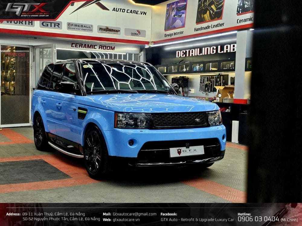Bản độ Range Rover tại GTX Auto Care