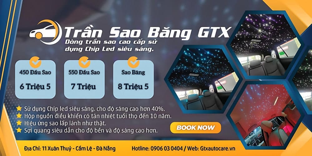 Bảng giá đèn trần sao băng