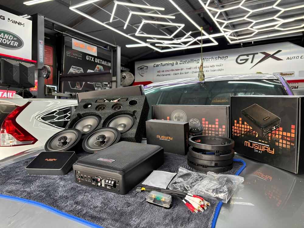 Bảng giá nâng cấp âm thanh ô tô tại GTX Auto Care