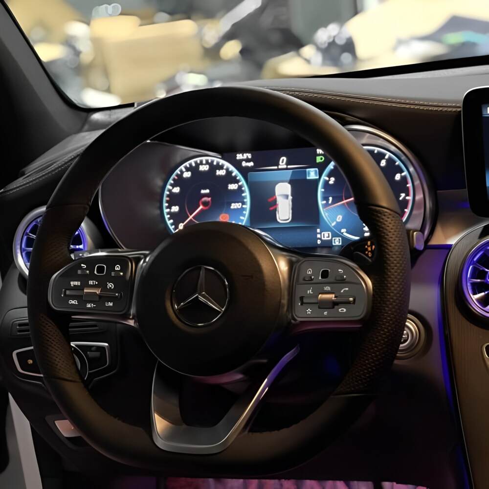 Báo giá lắp đặt vô lăng AMG