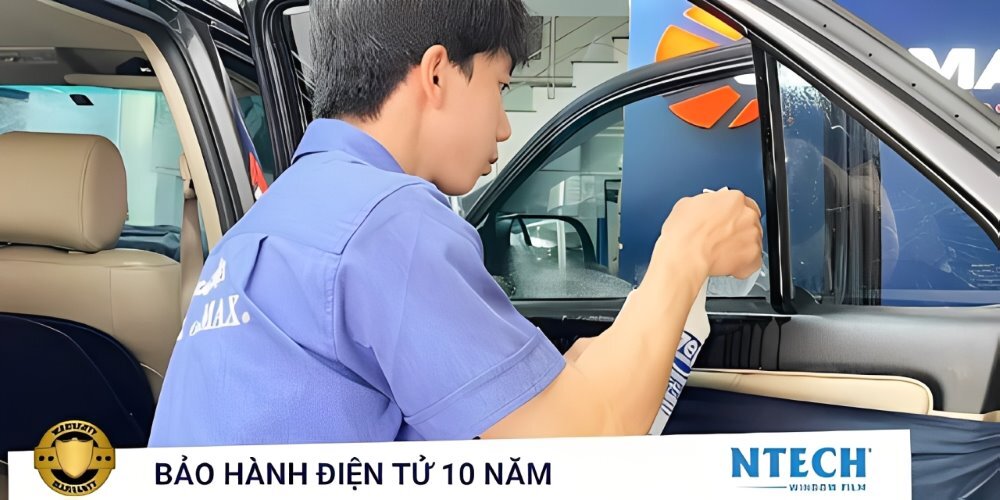 Bảo hành phim cách nhiệt Ntech