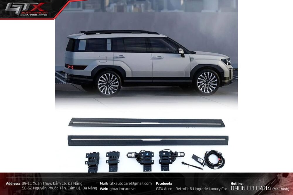 Bệ bước chân SantaFe sang trọng và cá tính