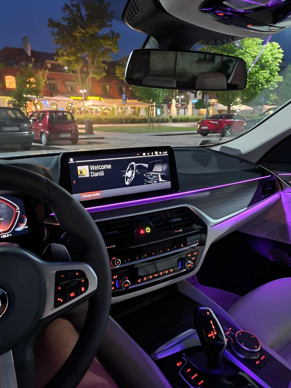 BMW độ led nội thất