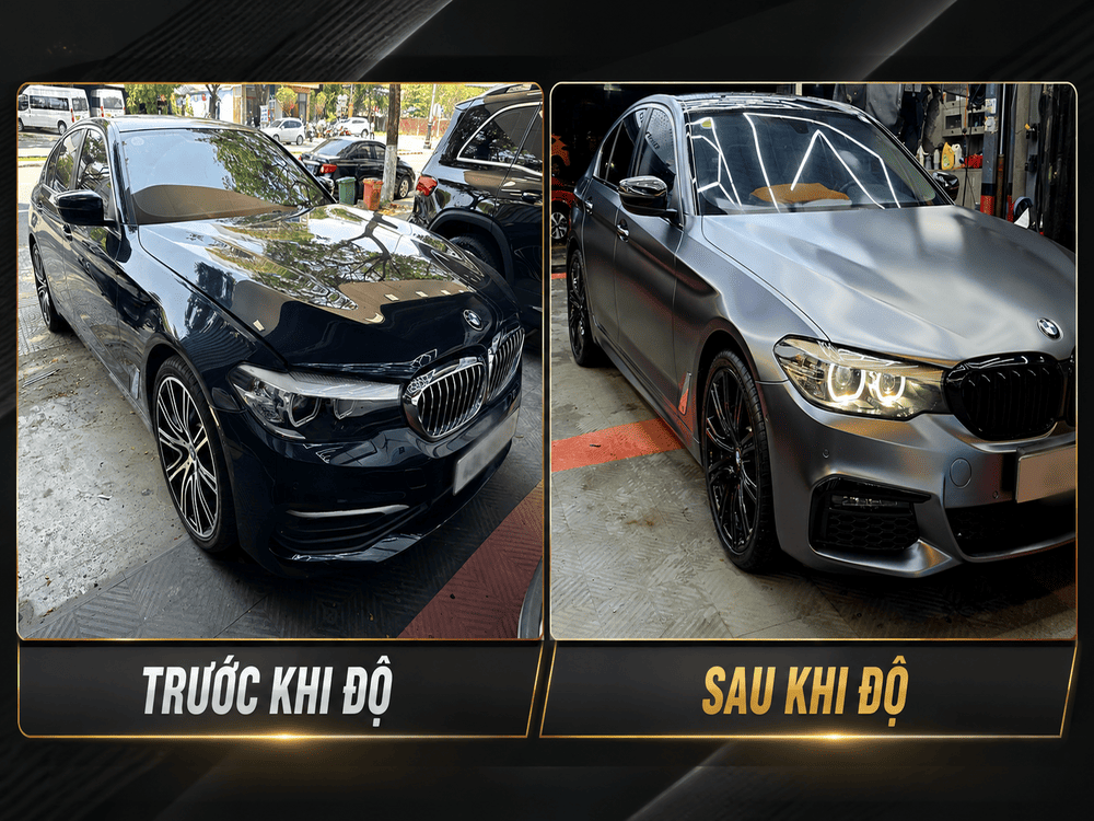 BMW trước và sau khi độ mẫu 2