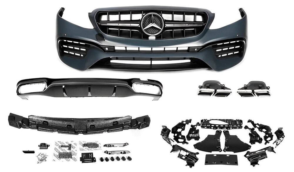 Body kit Mercedes lắp đặt đơn giản