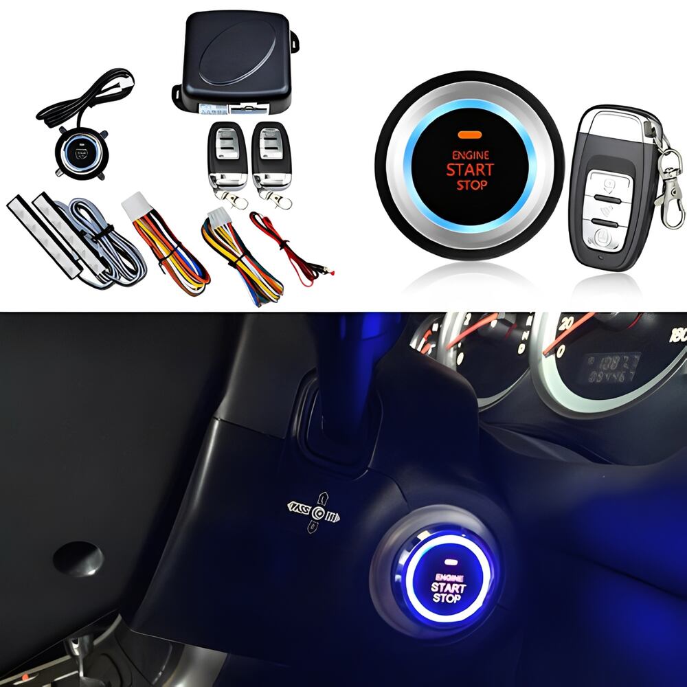 Bộ đề nổ từ xa Engine Start Stop Smart Key cho xe ô tô