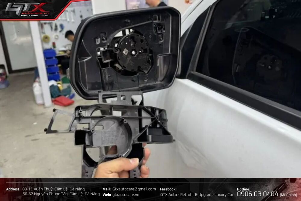 Bộ gập gương lên kính Mazda 3 tiện lợi và hiện đại