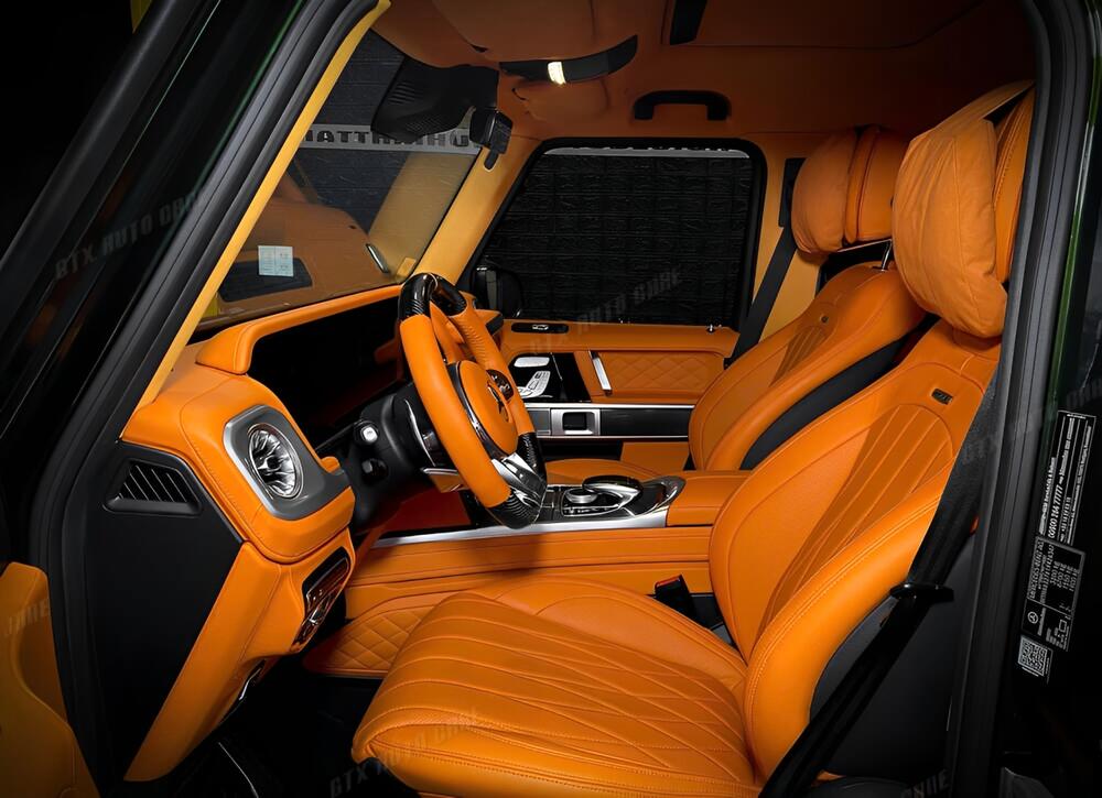 Bọc da cao cấp cho cột A, B, C Mercedes chất lượng
