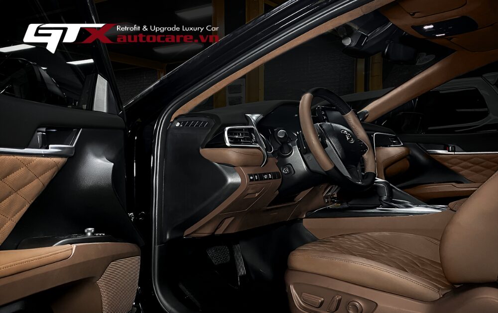 Bọc da cột A, B, C cho Camry