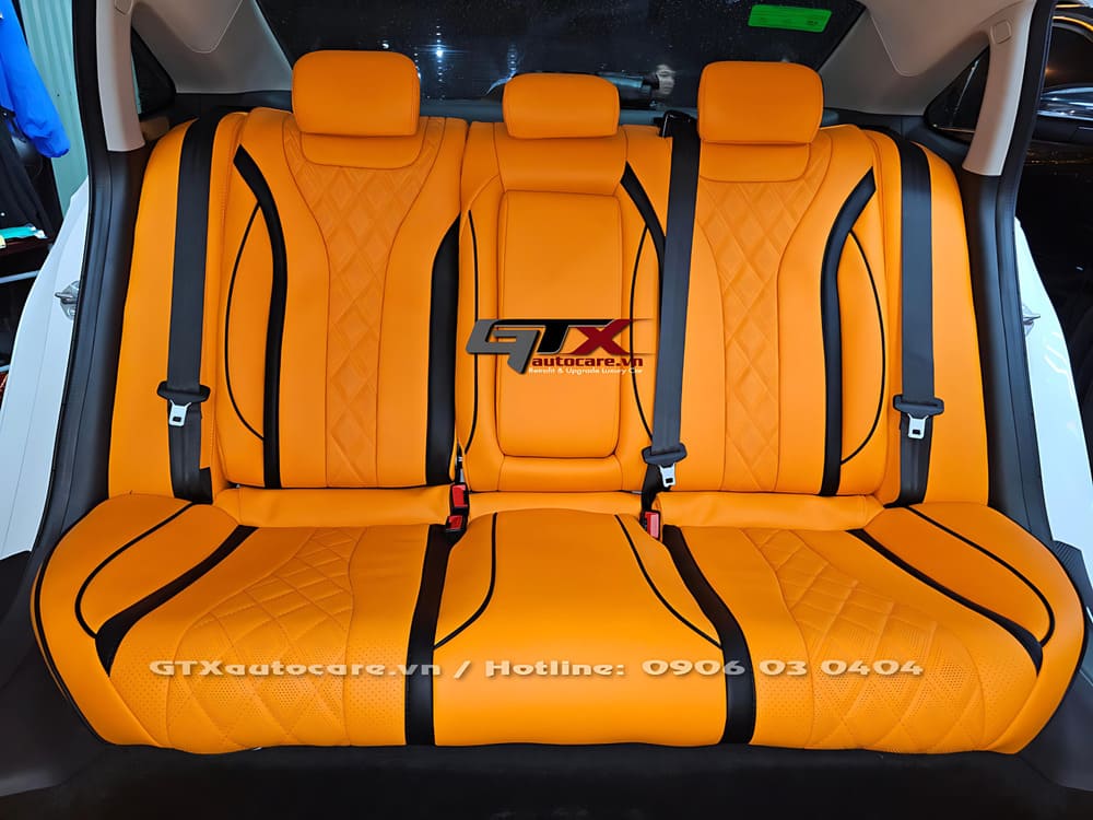 Bọc da Nappa cho ghế xe Civic