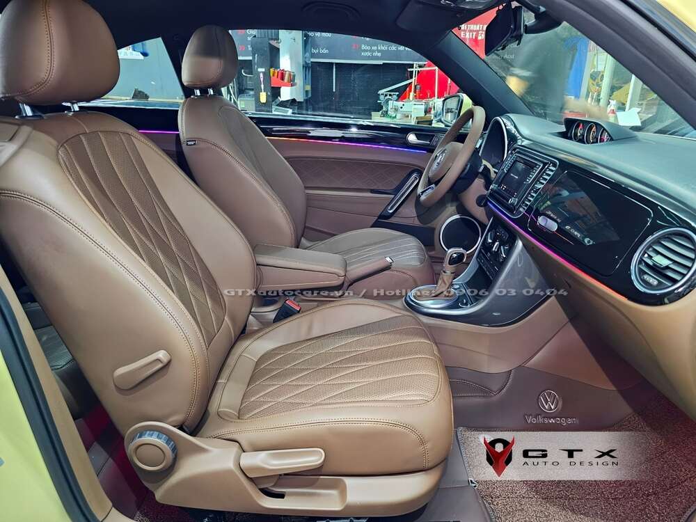 Bọc da Nappa cho xe Volkswagen