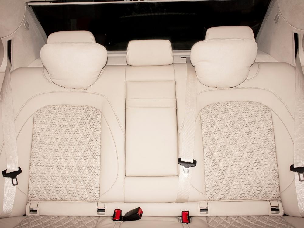 Bọc da Nappa màu be ghế Audi 