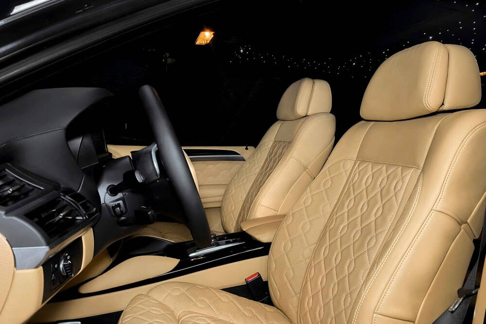 Bọc da nội thất xe Bmw