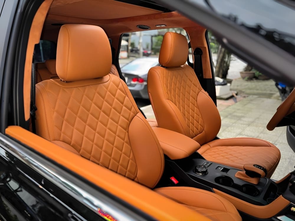 Bọc da super nappa cho ghế