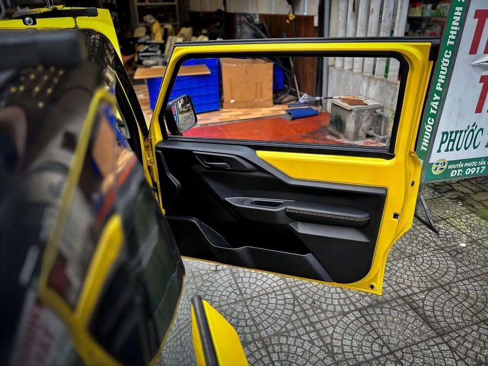 Bọc da tapi cho xe VF3