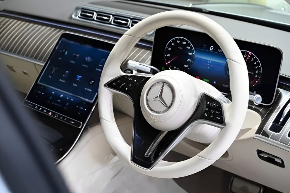 Bọc da vô lăng dành cho Mercedes Maybach