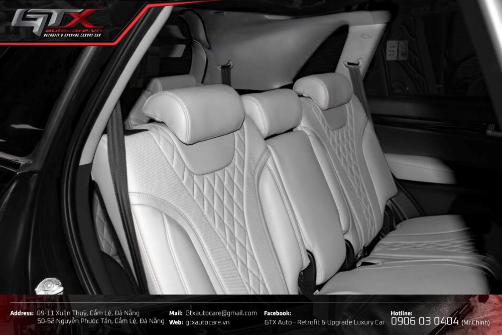 Mẫu ghế da cho xe Kia Sorento