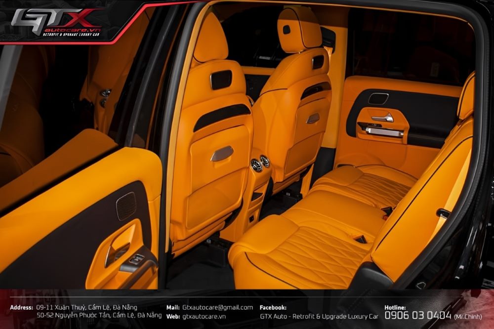 Mẫu ghế da cho xe Mercedes GLB 35