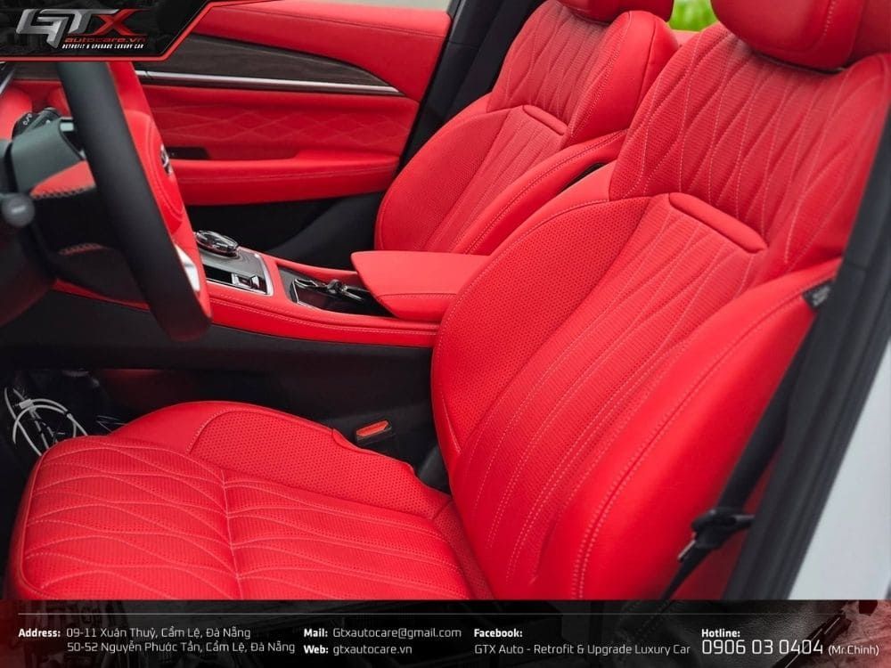 Bọc ghế da cho xe Geely Monjaro