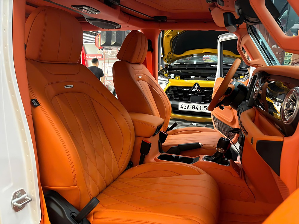 Bọc ghế da cho xe Jeep Wrangler sang trọng