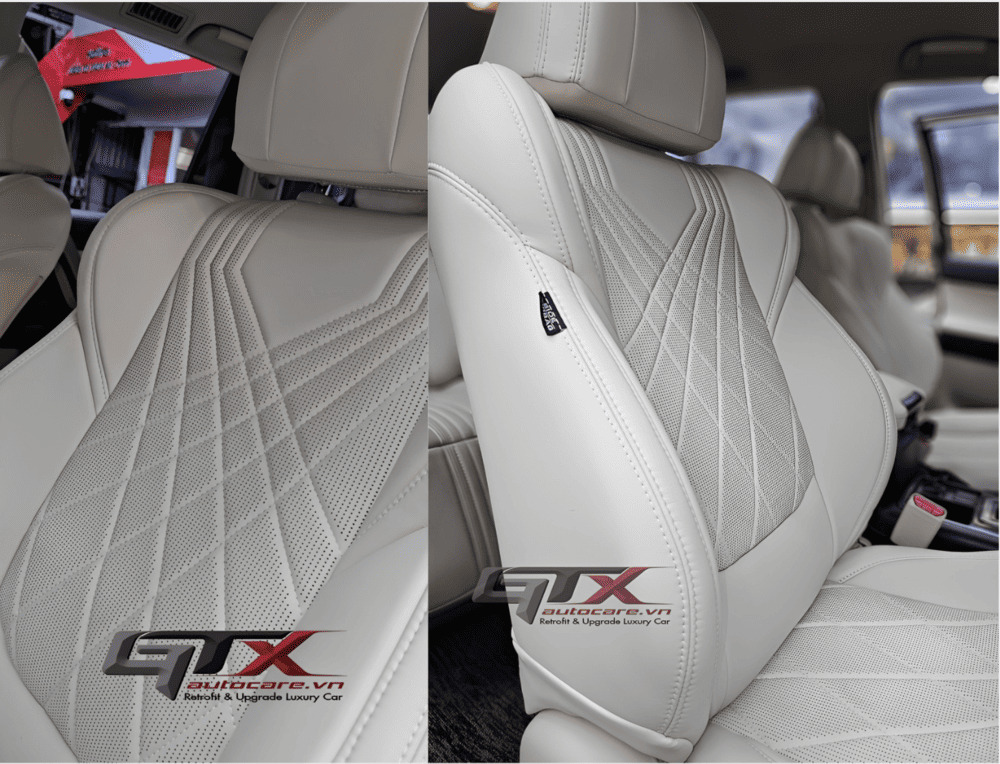 Bọc ghế da nappa cho Land Cruiser