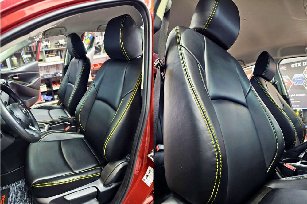 Bọc ghế da Nappa cho xe Mazda 2