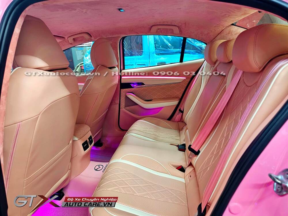  Bọc ghế da Nappa Mazda 2 nội thất