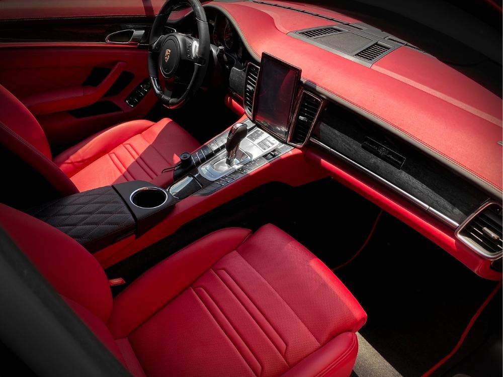 Bọc ghế da Nappa Porsche Panamera