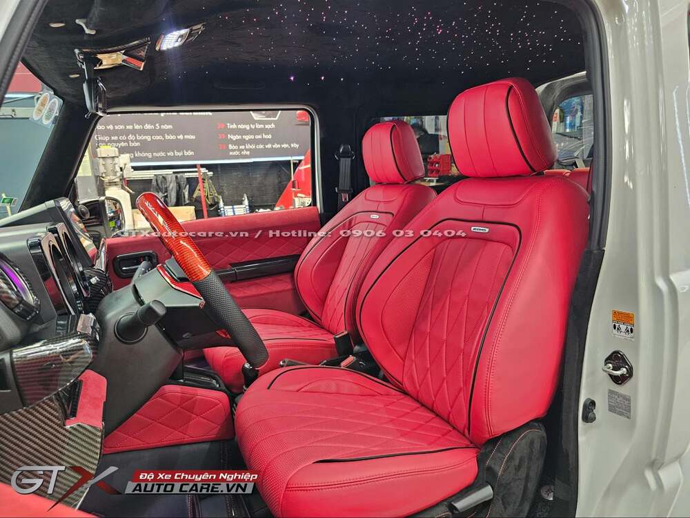 Bọc ghế da tại GTX Auto Care