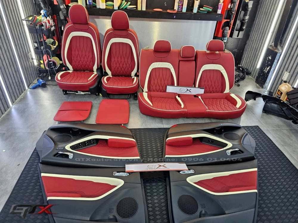 Bọc ghế da tại GTX Auto Care