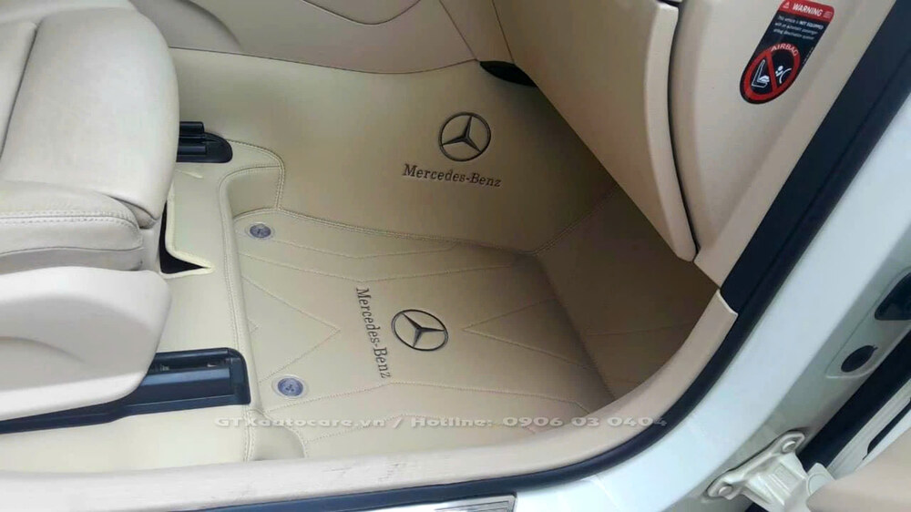  Bọc sàn da Nappa cho Mercedes S600