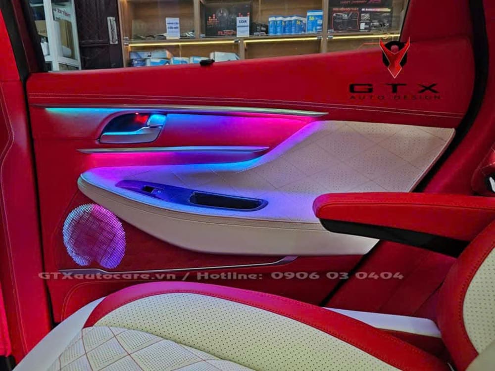 Bọc tapi cửa bằng da nappa