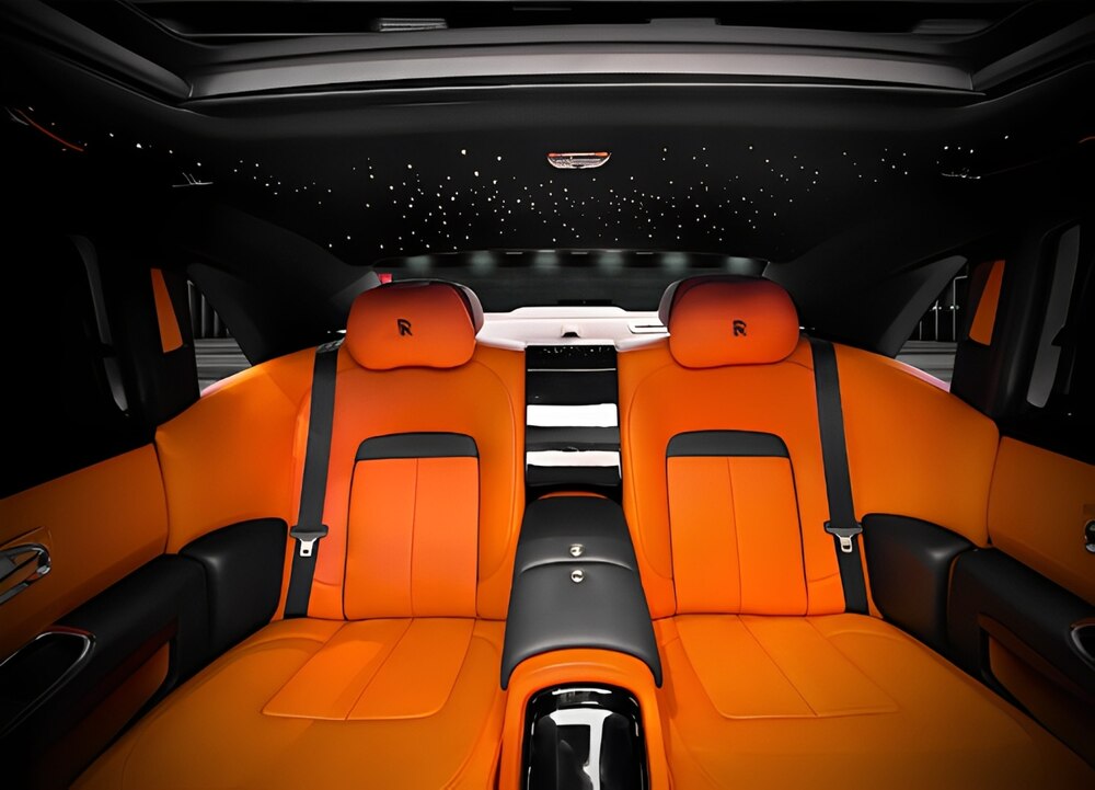 Bọc da trần xe kết hợp với độ trần sao