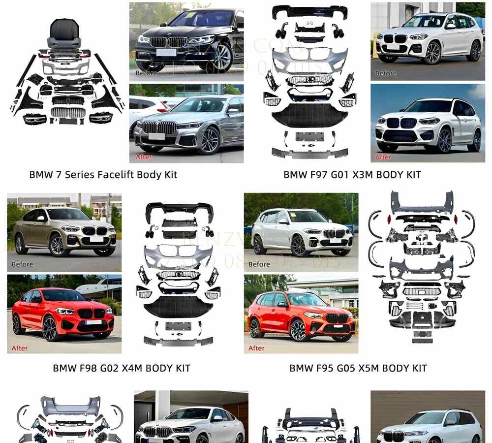 Body kit cho BMW  X3, X4, X5, X7