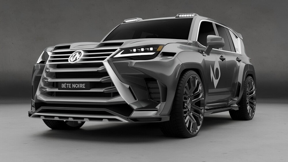 Body kit Lexus LX600 sang trọng