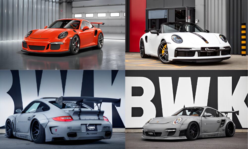 Body Kit Porsche đa dạng kiểu dáng