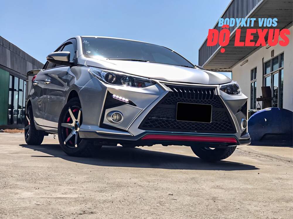 Vios độ bodykit mẫu Lexus