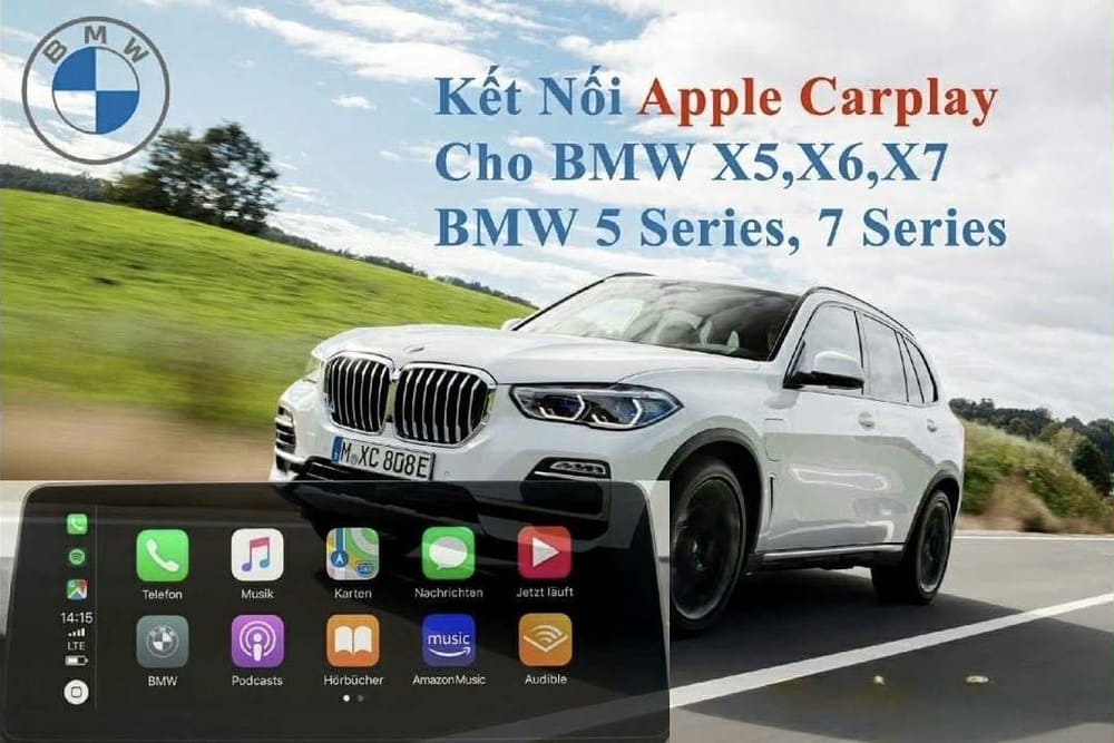 Các dòng xe BMW tích hợp CarPlay