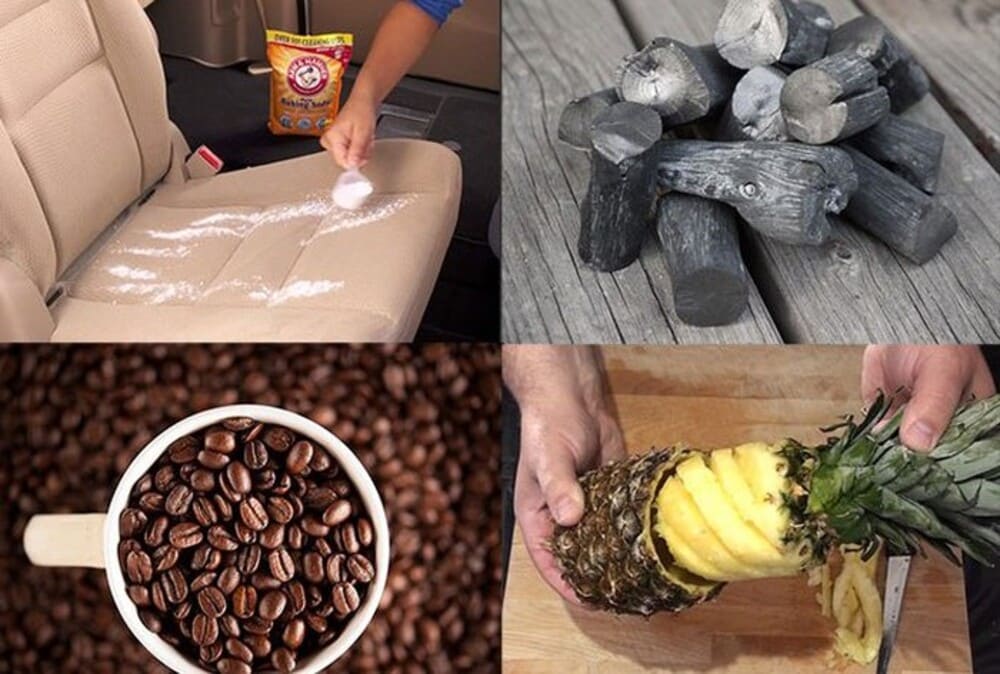 Dùng các nguyên liệu từ thiên nhiên để khử mùi