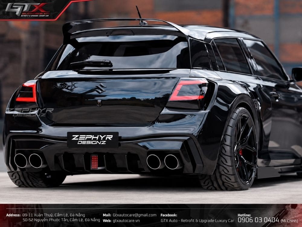 Các thương hiệu body kit Suzuki Swift nổi bật