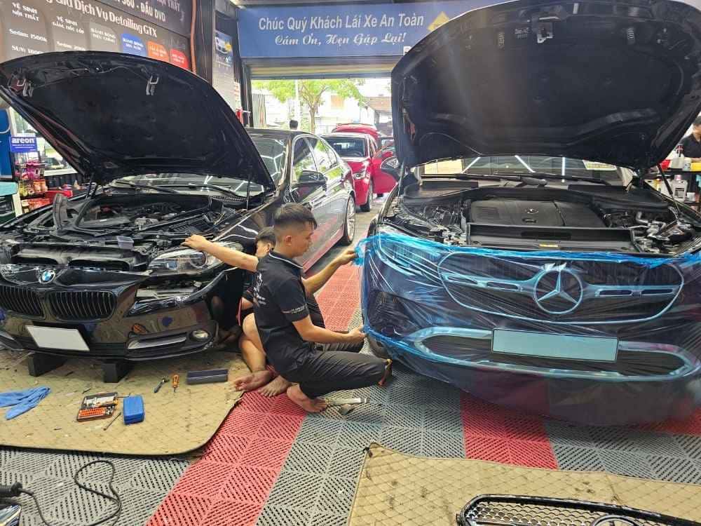Các xe làm dịch vụ tại GTX Auto Care
