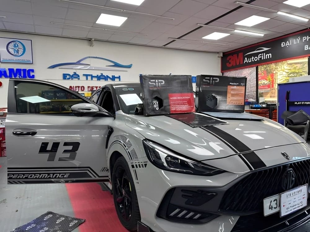 Cách âm SIP tại Đà Thành Auto Detailing