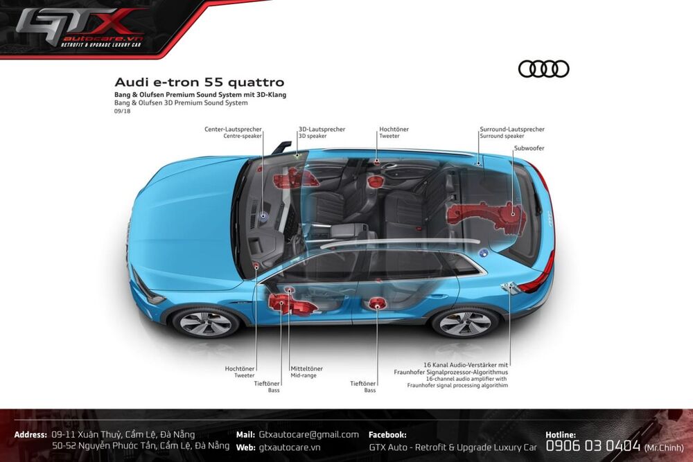 Cách Audi tinh chỉnh âm thanh cho từng mẫu xe