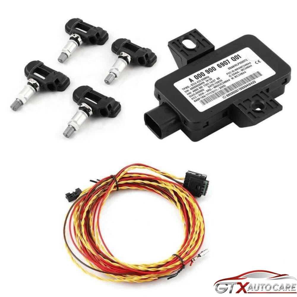 Cách cài đặt cảm biến áp suất lốp tpms van ngoài 