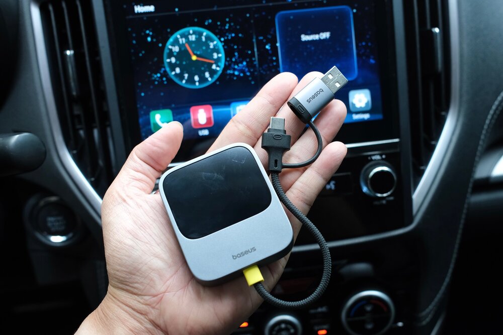 Cách kết nối Carplay không dây bằng thiết bị chuyển đổi