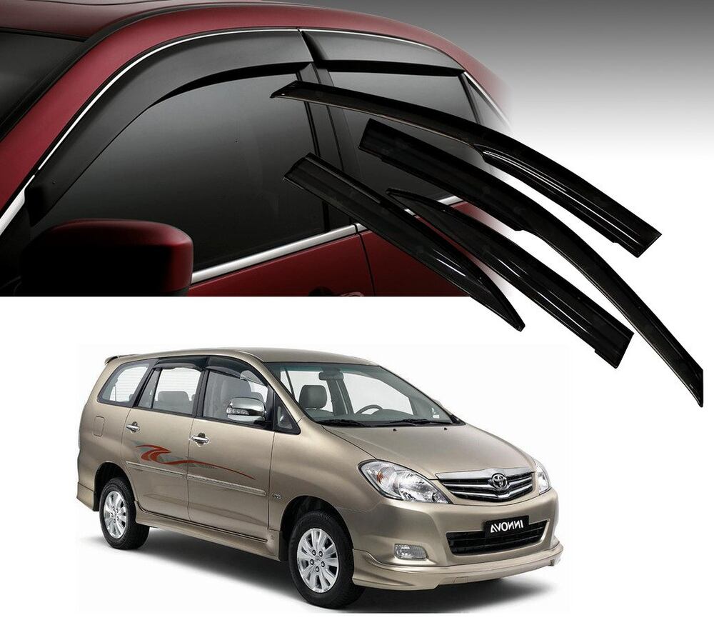 Cách lắp vè che mưa Toyota Innova