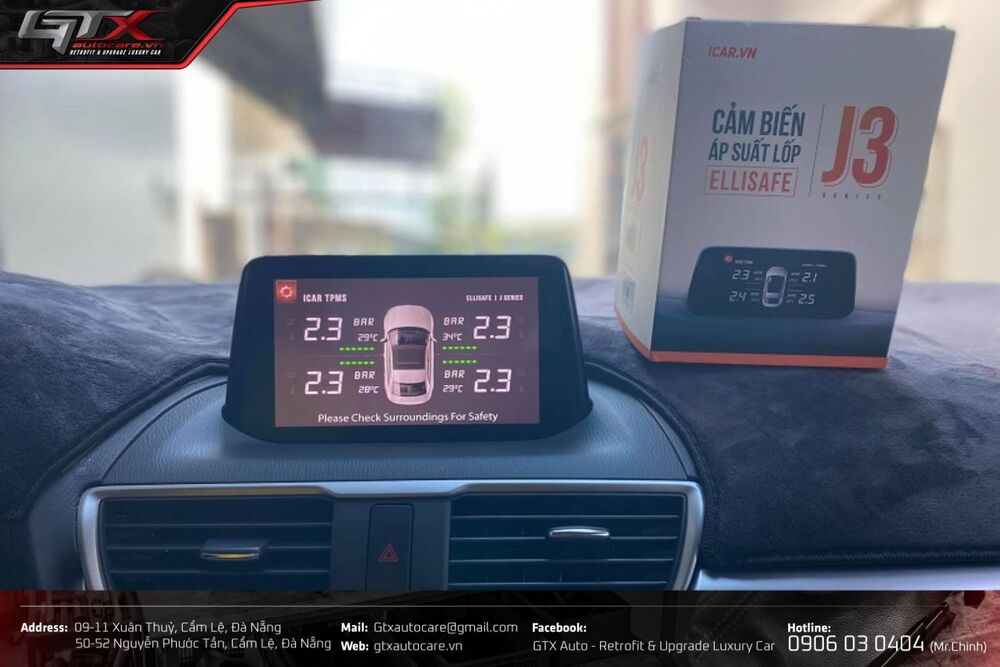 Cách reset cảm biến áp suất trên Mazda