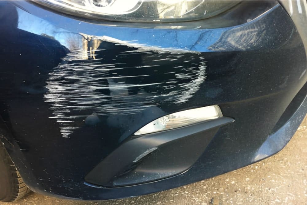 Cách xử lý xe ô tô bị trầy xước nặng