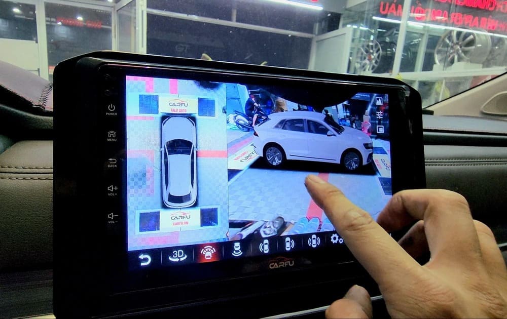 Camera 360 Carfu được lắp đặt tại GTX Auto Care