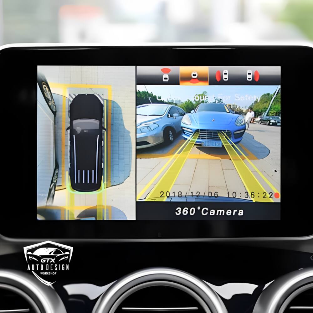 Camera hành trình 360 giúp xoá điểm mù